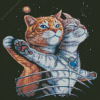 Titanic Cat Diamond Painting