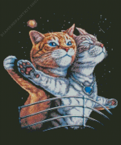 Titanic Cat Diamond Painting