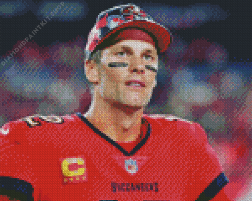 Tom Brady Diamond Painting