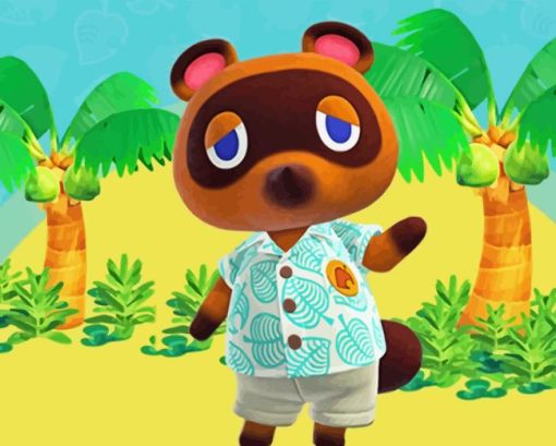 Tom Nook Animal Crossing Diamond Painting