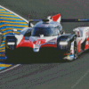 Toyota lmp1 Car Diamond Painting