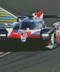 Toyota lmp1 Car Diamond Painting