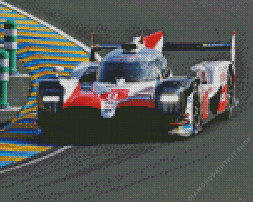 Toyota lmp1 Car Diamond Painting