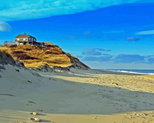 Truro Beach Cornwall Diamond Painting