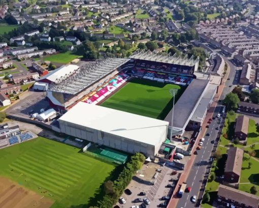 Turf Moor Stadium Diamond Painting