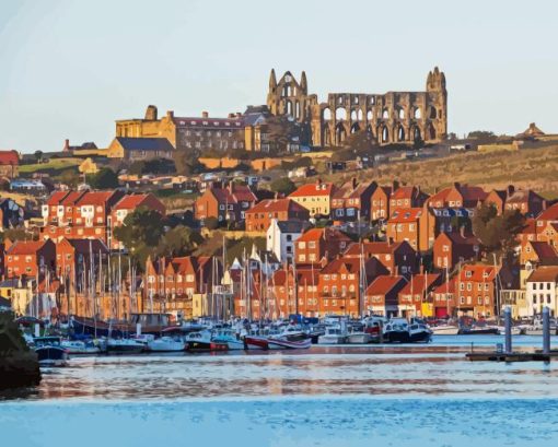 Whitby Port Diamond Painting