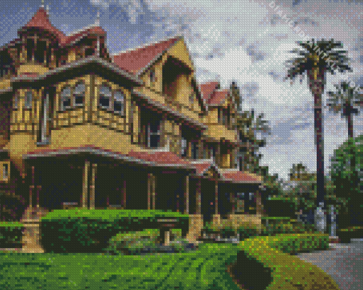 Winchester Mystery House Diamond Painting