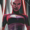 Asajj Ventress Character Diamond Painting