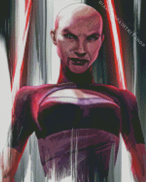 Asajj Ventress Character Diamond Painting