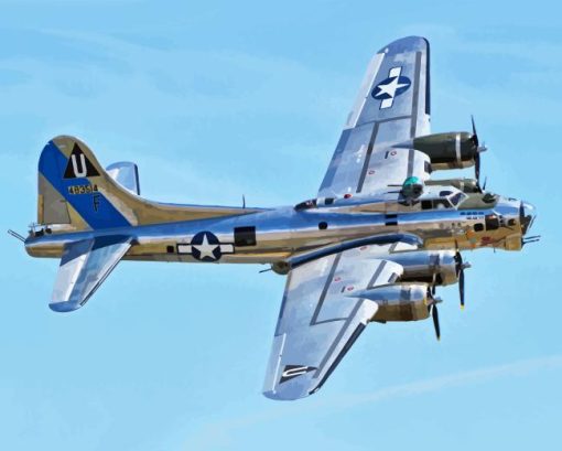 B17 Bomber Diamond Painting