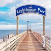 Biloxi Lighthouse Pier Diamond Painting