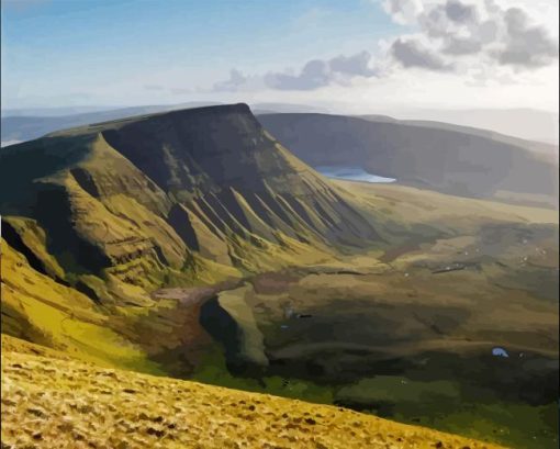 Brecon Beacons Wales Diamond Painting