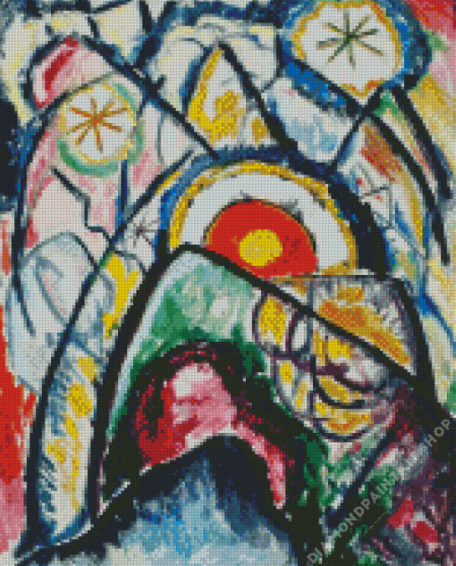 Colorful Marsden Hartley Diamond Painting