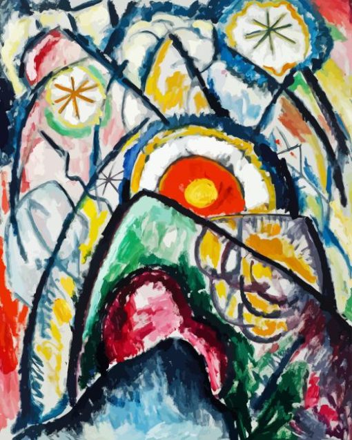 Colorful Marsden Hartley Diamond Painting