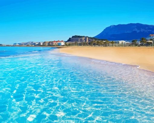 Costa Blanca Beach Diamond Painting