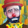 Crying Clown Diamond Painting