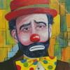 Crying Clown Diamond Painting