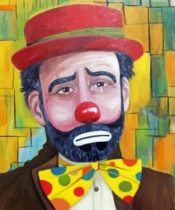 Crying Clown Diamond Painting