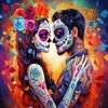 Day Of The Dead Love Diamond Painting