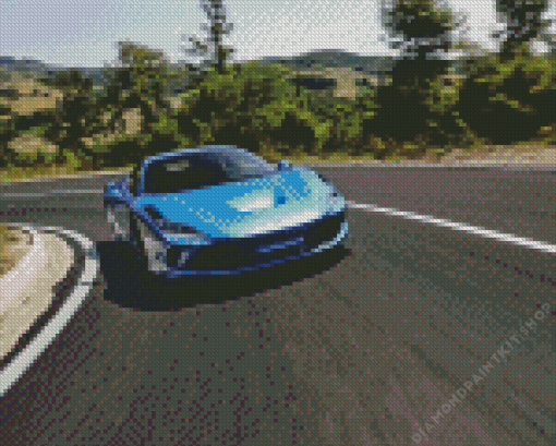 Ferrari F8 Diamond Painting