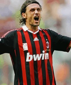 Footballer Paolo Maldini Diamond Painting