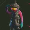 Fortnite Fishy Character Diamond Painting