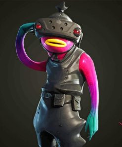 Fortnite Fishy Character Diamond Painting