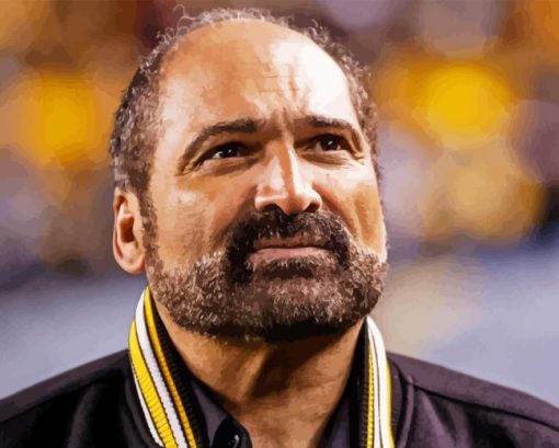 Franco Harris Footballer Diamond Painting