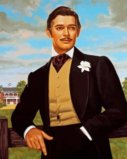 Gone With The Wind Rhett Butler Diamond Painting