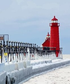 Grand Haven Lighthouse Diamond Painting