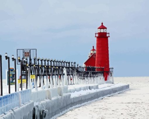 Grand Haven Lighthouse Diamond Painting