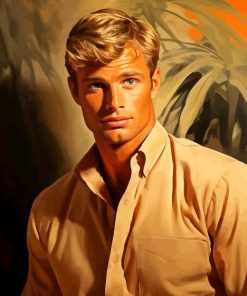 Handsome Troy Donahue Diamond Painting