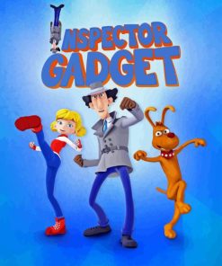 Inspector Gadget Poster Diamond Painting