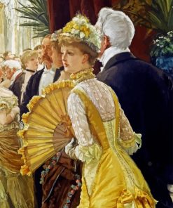 James Tissot Political Woman Diamond Painting