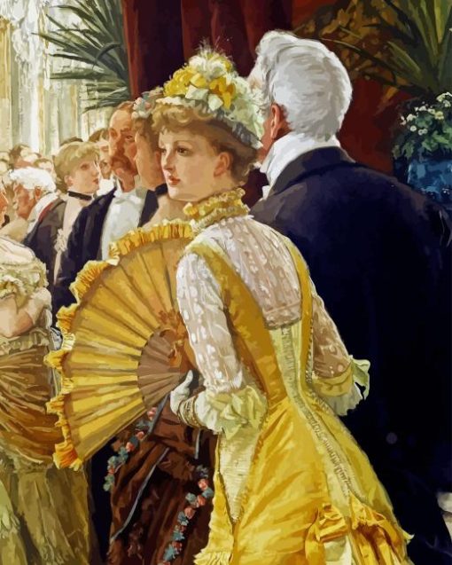 James Tissot Political Woman Diamond Painting