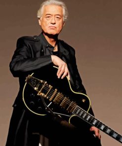 Jimmy Page Musician Diamond Painting