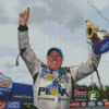 John Force Racer Diamond Painting