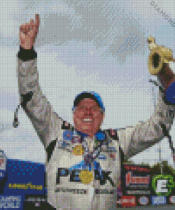 John Force Racer Diamond Painting