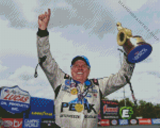 John Force Racer Diamond Painting