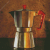 Moka Pot Coffee Diamond Painting