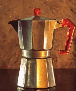 Moka Pot Coffee Diamond Painting