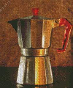 Moka Pot Coffee Diamond Painting