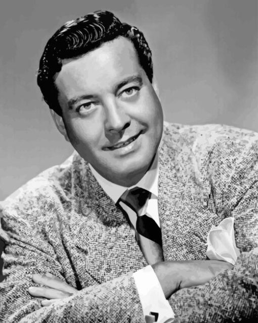 Monochrome Jackie Gleason Diamond Painting