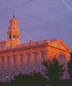 Nauvoo Illinois Temple Diamond Painting