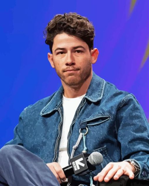 Nick Jonas Diamond Painting