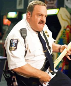 Paul Blart Character Diamond Painting