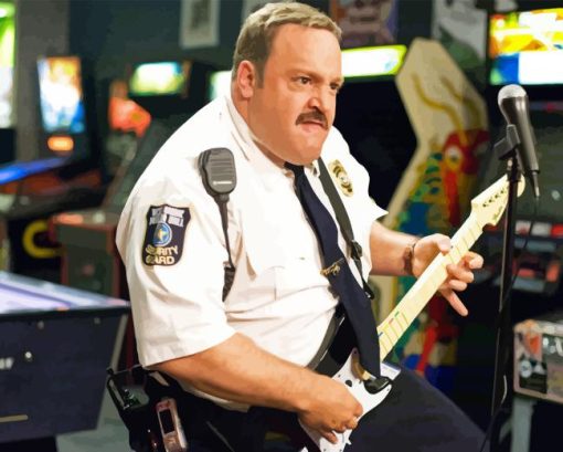 Paul Blart Character Diamond Painting