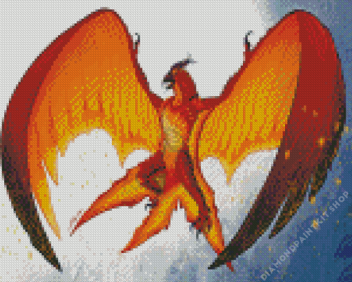 Rodan Character Diamond Painting