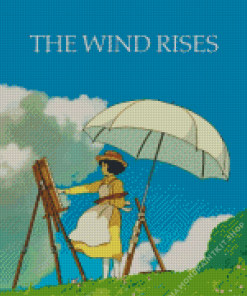 The Wind Rises Poster Diamond Painting