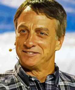 Tony Hawk Smiling Diamond Painting